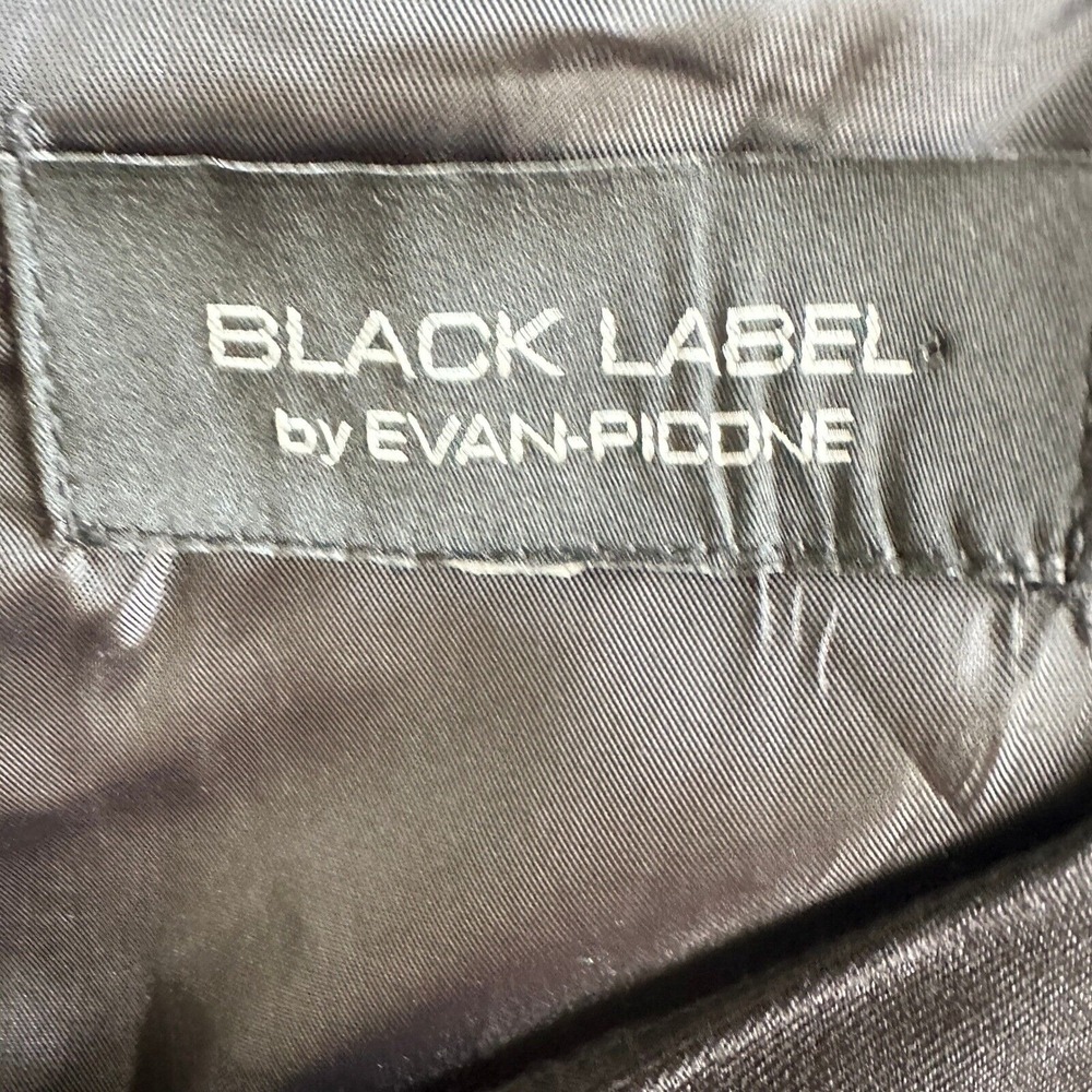 Black Label by Evan Picone  Sheath Dress Black Career  Classic Cocktail  XL NWOT - Picture 3 of 12